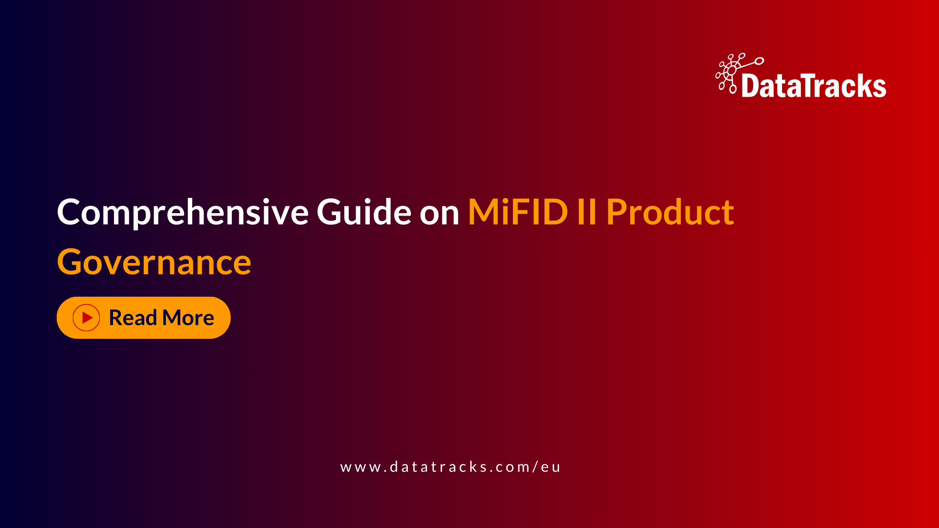 MiFID II: Product Governance