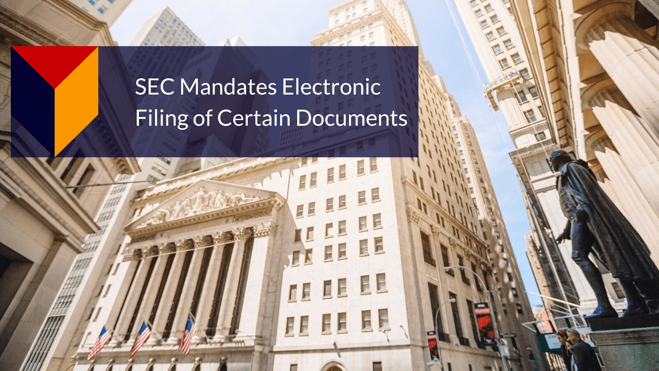 SEC Mandates Electronic Filing of selective documents