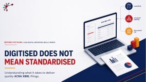 ACRA XBRL Filing: Digitised vs Standardised Data